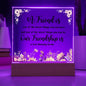For Friend | Printed Square Acrylic Plaque